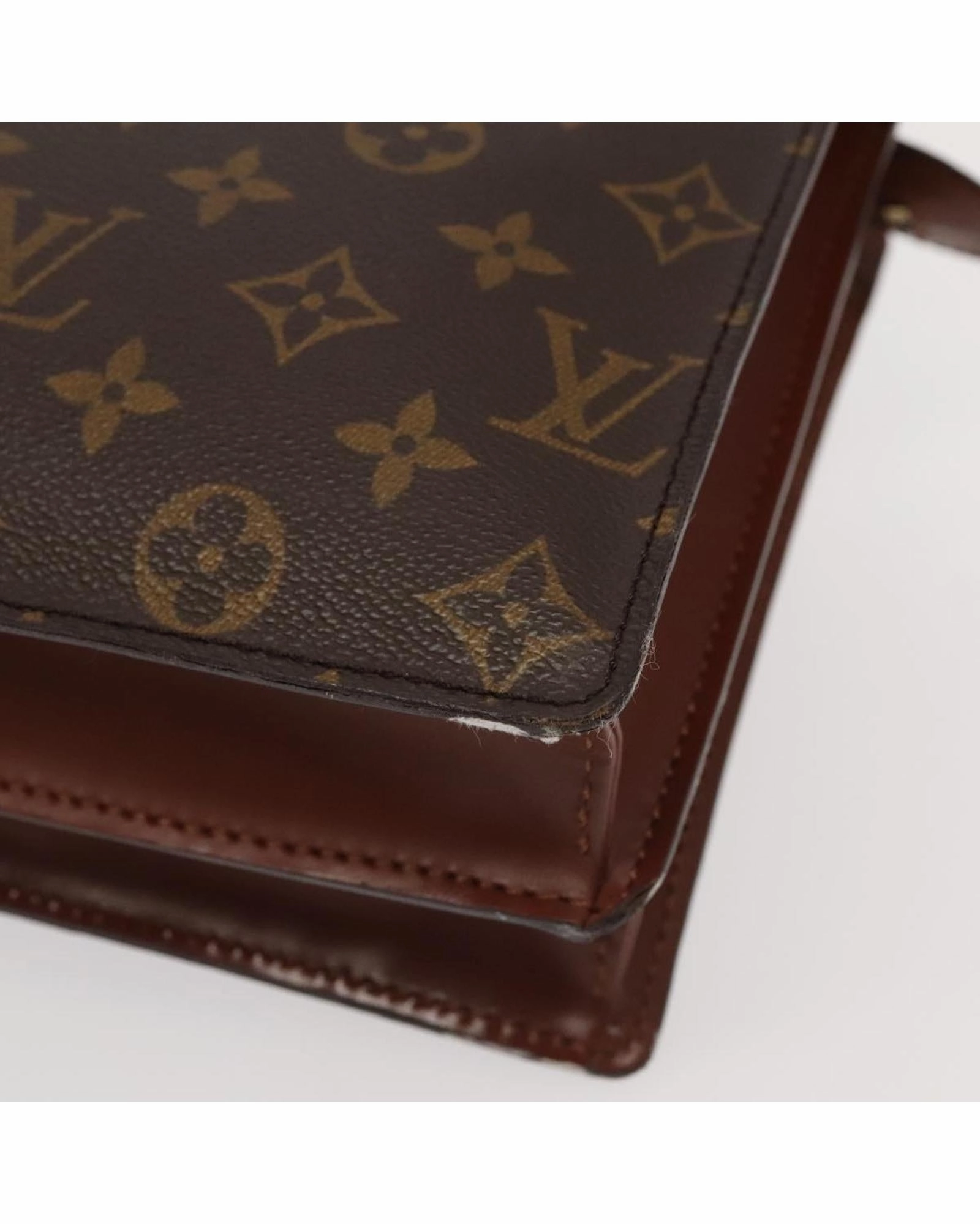Monogram Canvas Shoulder Bag with Strap