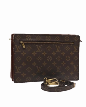 Monogram Canvas Shoulder Bag with Strap