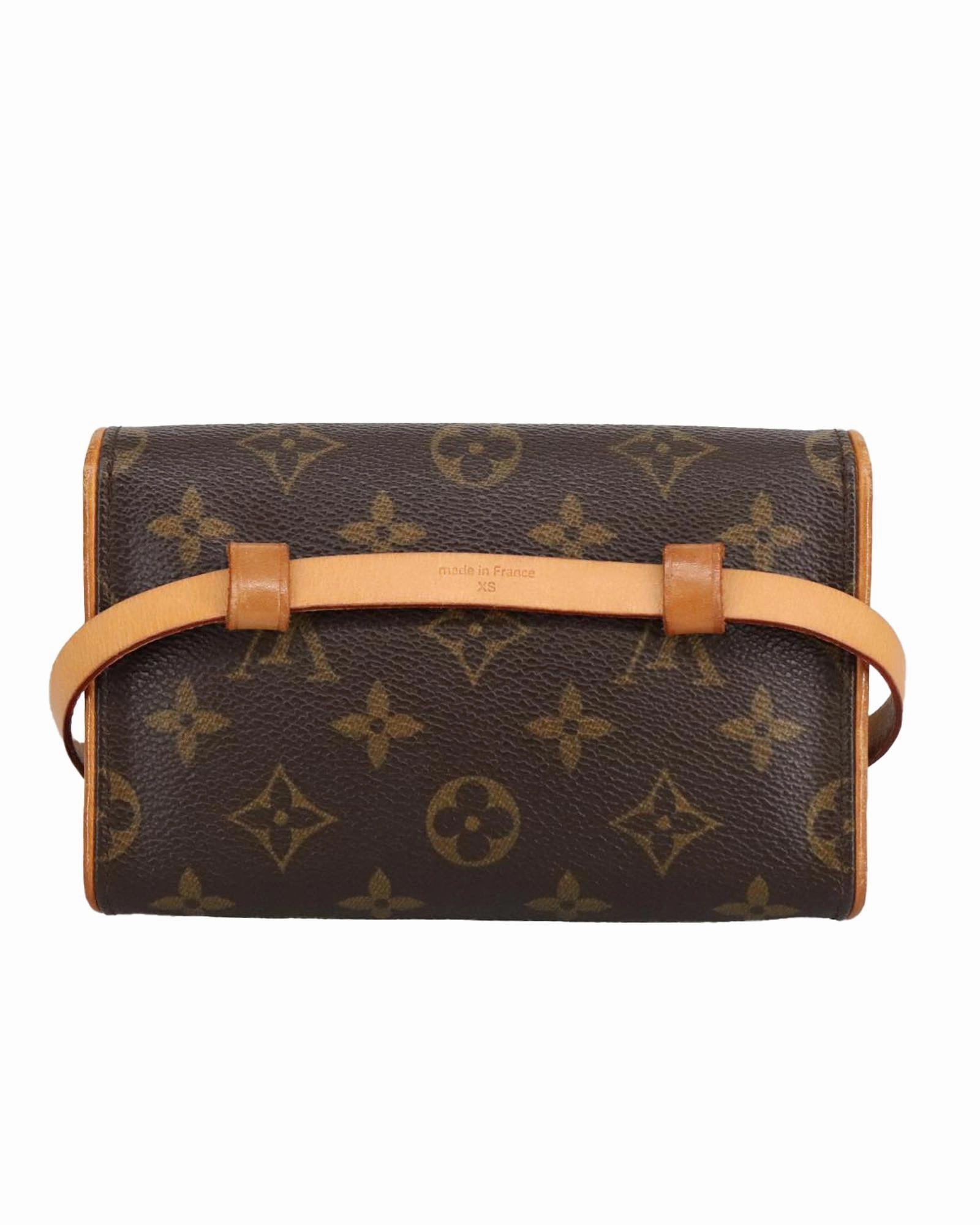 Monogram Canvas Waist Bag with Adjustable Shoulder Strap