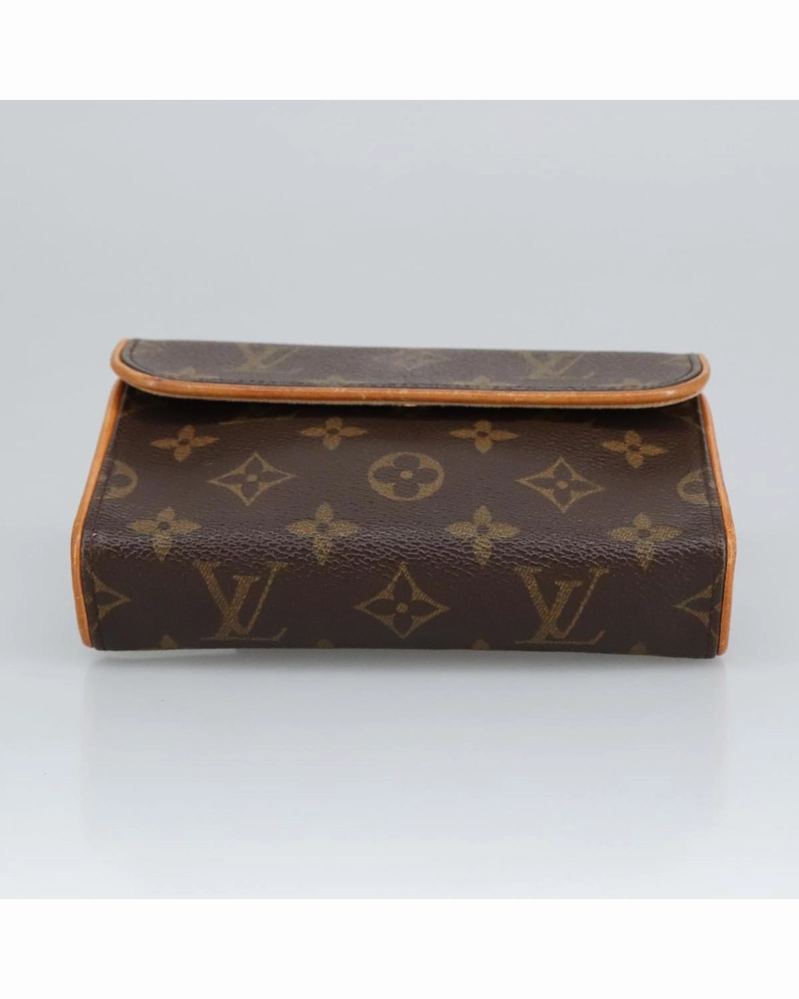 Monogram Canvas Waist Bag with Adjustable Shoulder Strap