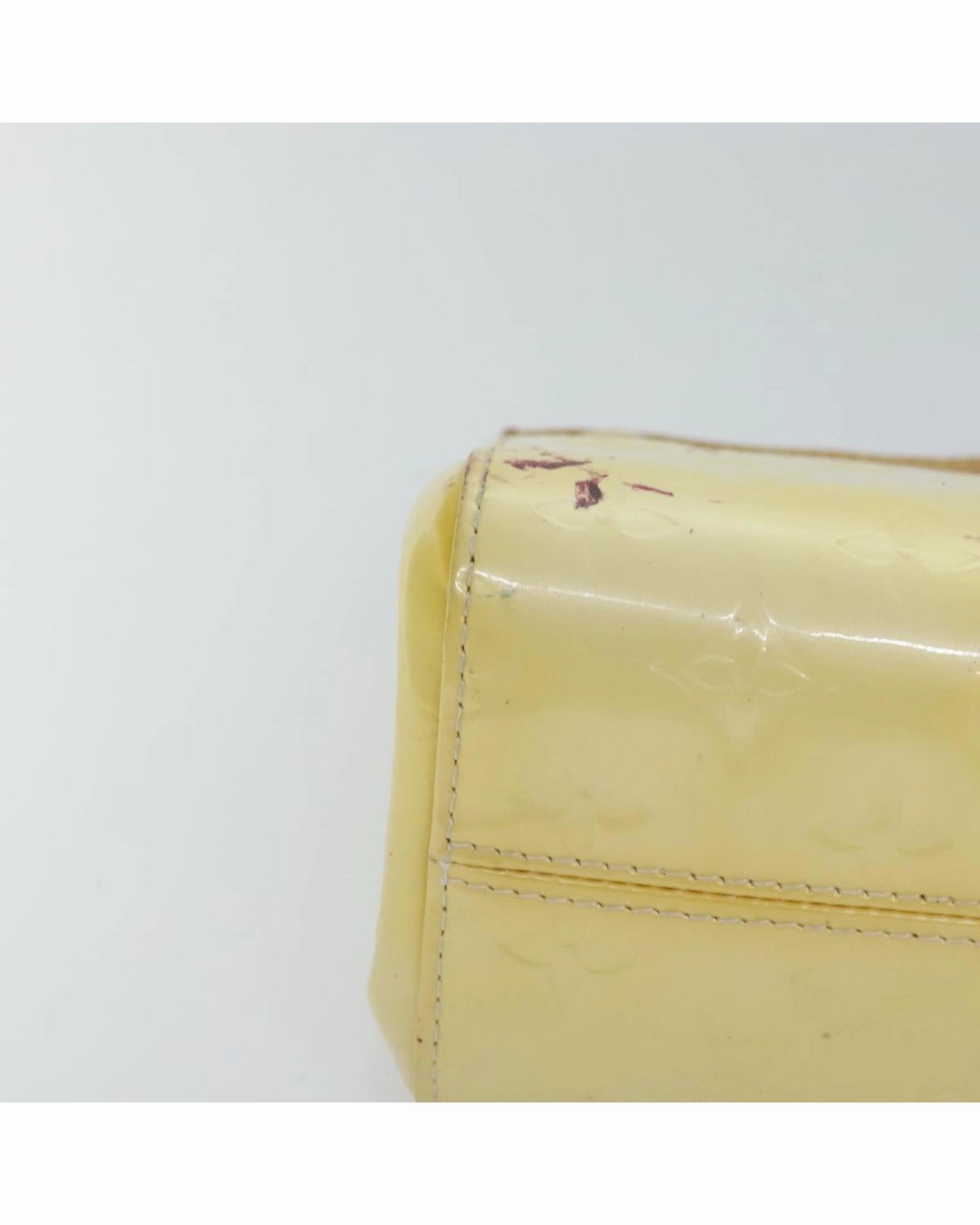 Monogram Vernis Roxbury Drive Patent Leather Hand Bag with Shoulder Strap
