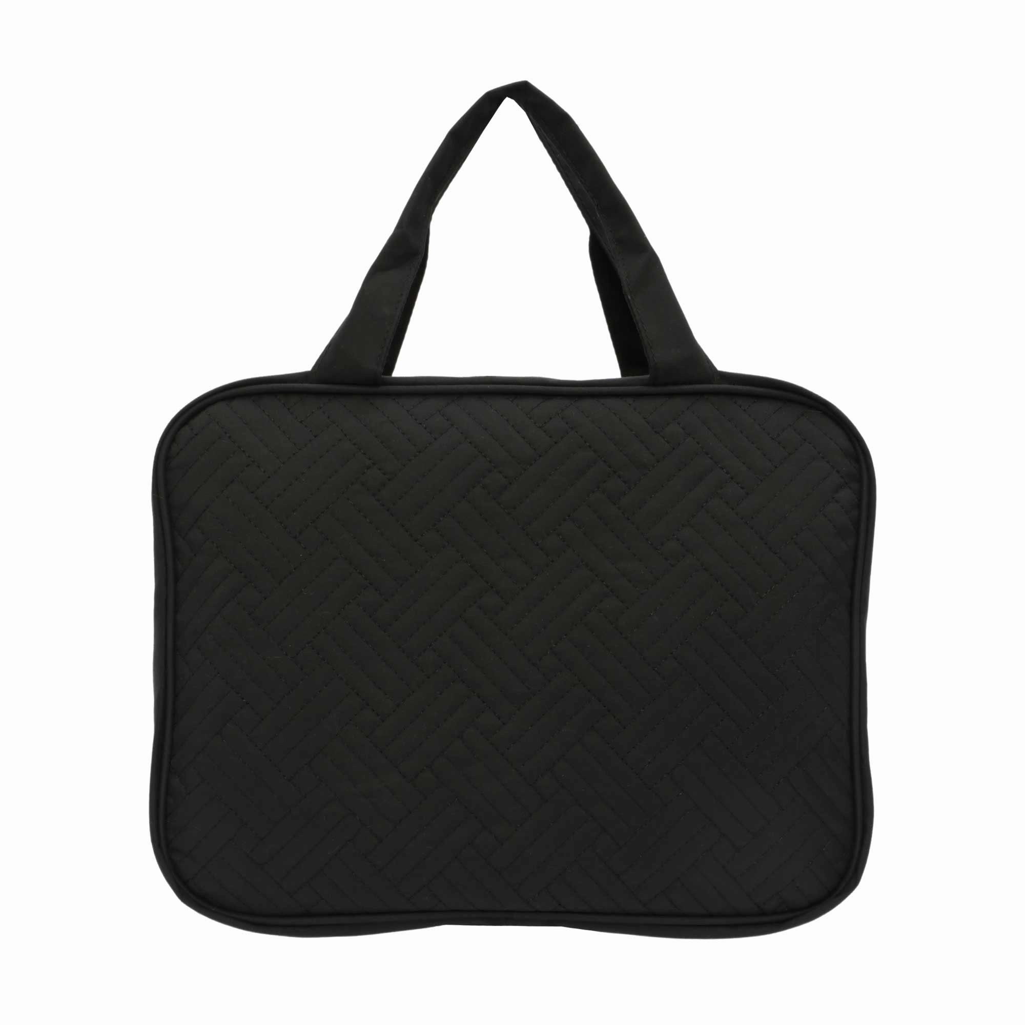 Mosafer Bag-smart Polyester Black Cosmetic Bag, Size: 31X10X23cm