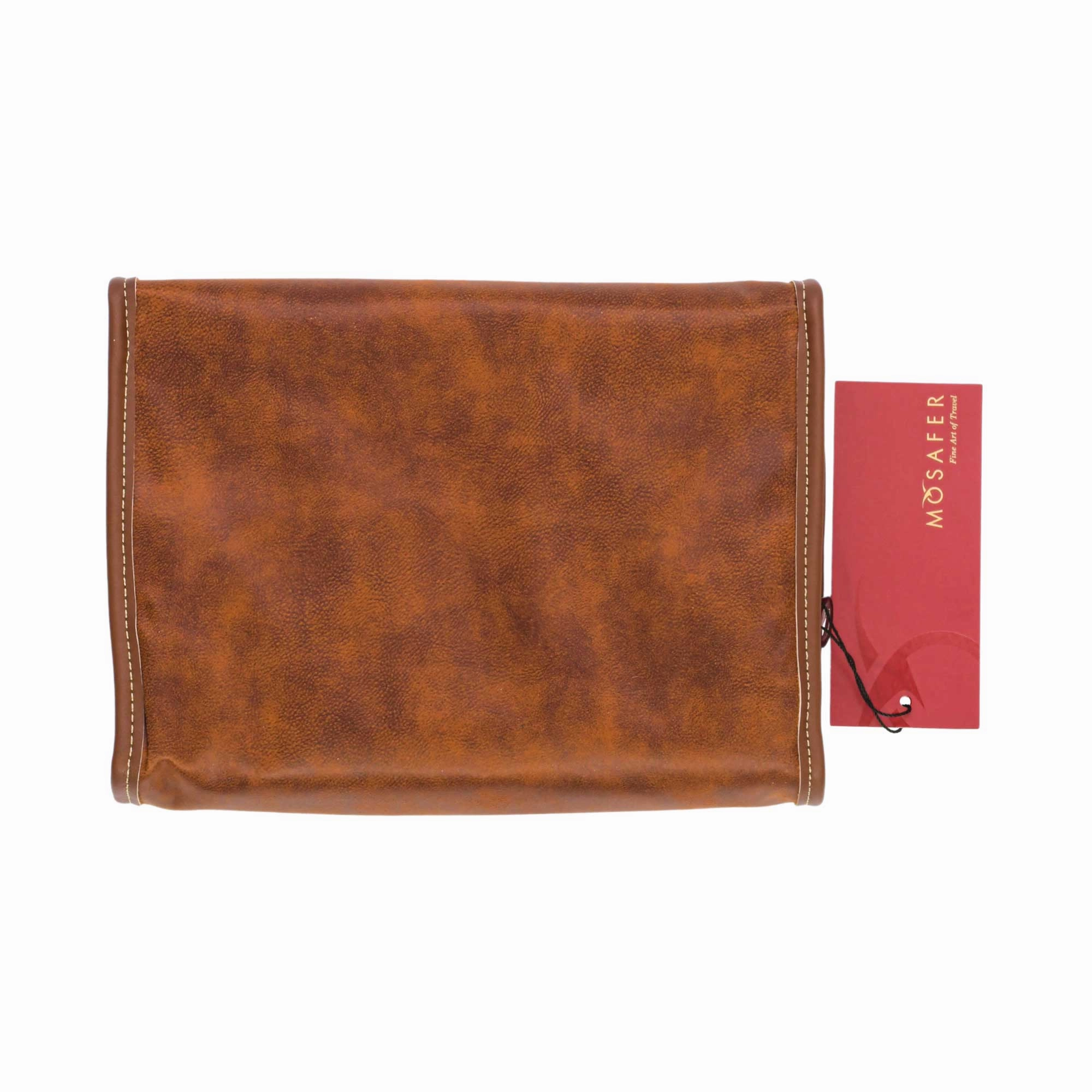Mosafer Men's Seasonal Collection Brown Hanging Toiletry 23X17X14cm