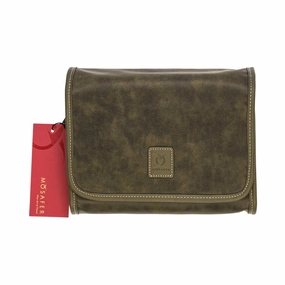 Mosafer Men's Seasonal collection Olive Hanging Toiletry, Size : 27X19X12cm