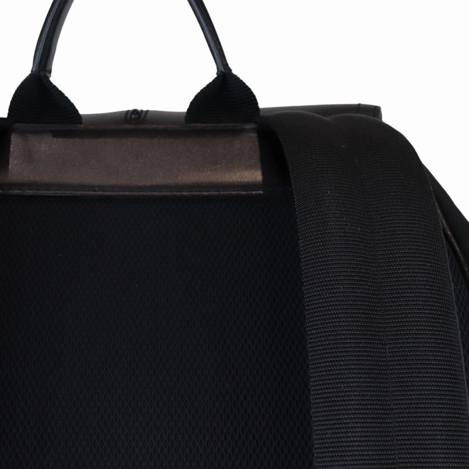 Motion Backpack Calfskin Nylon Black SHW