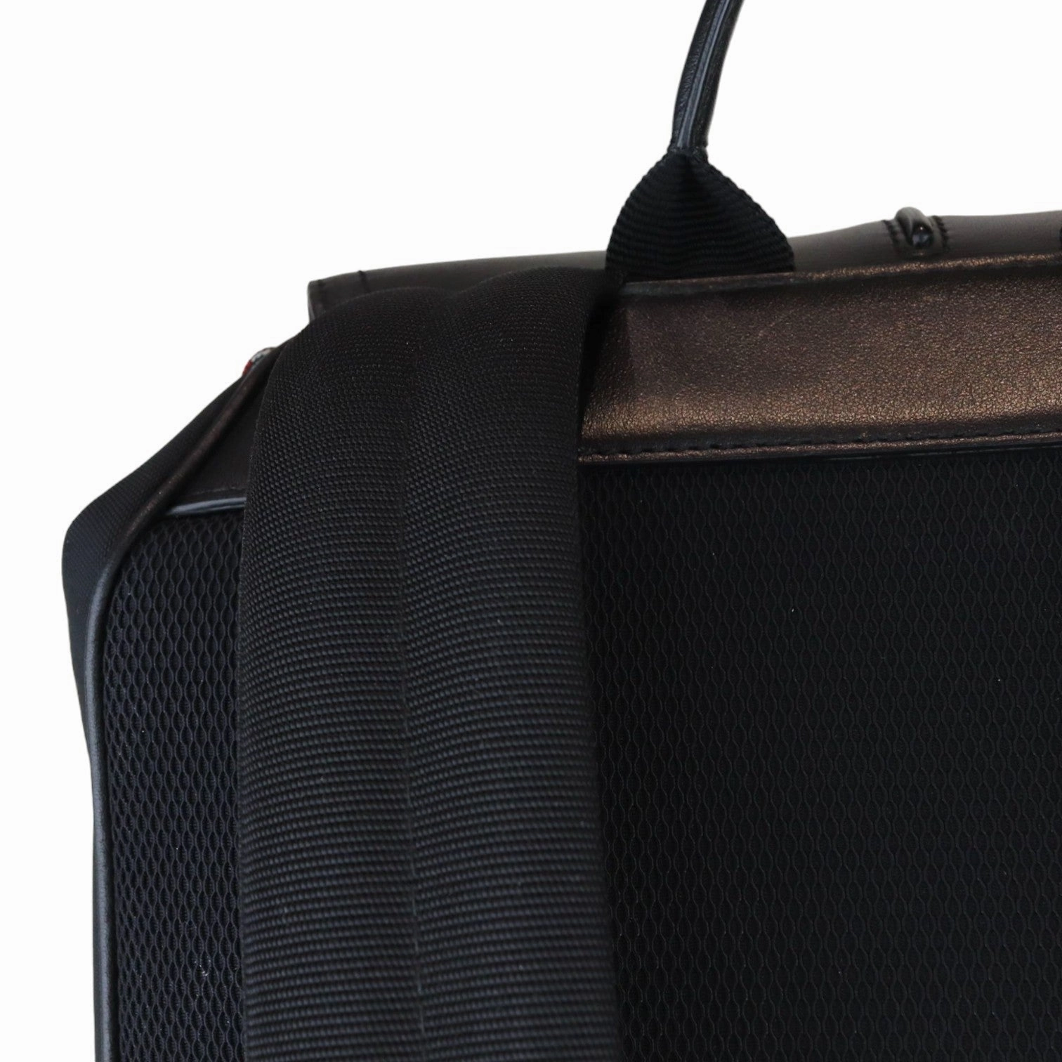Motion Backpack Calfskin Nylon Black SHW