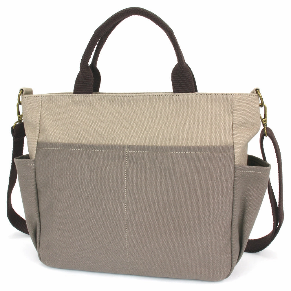 Multi Pocket Tote - Dark Gray