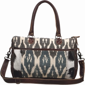 Myra Bag Western Leather Messenger Bag for Women - Warrior