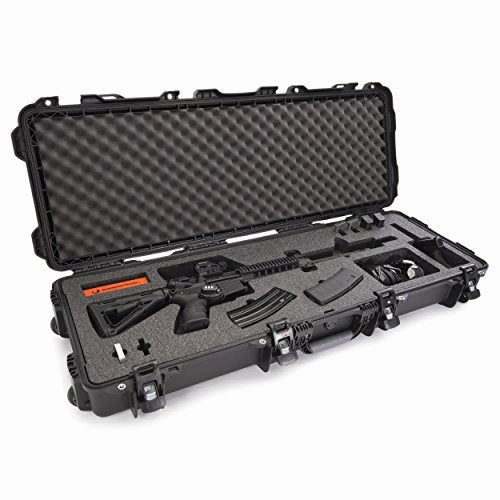 Nanuk 990 Waterproof Professional Gun Case With Foam Insert For Ar - Tan
