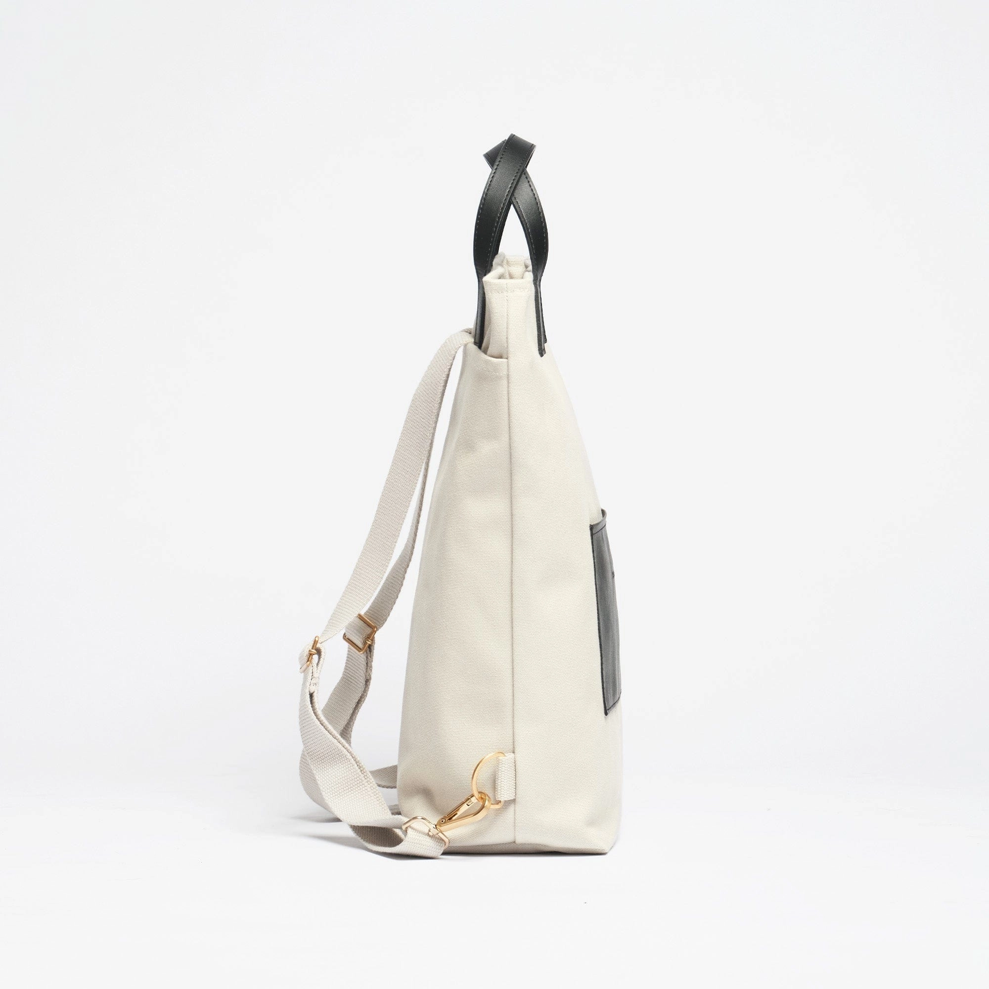 Natural Cotton Canvas Totepack | Desert Sand
