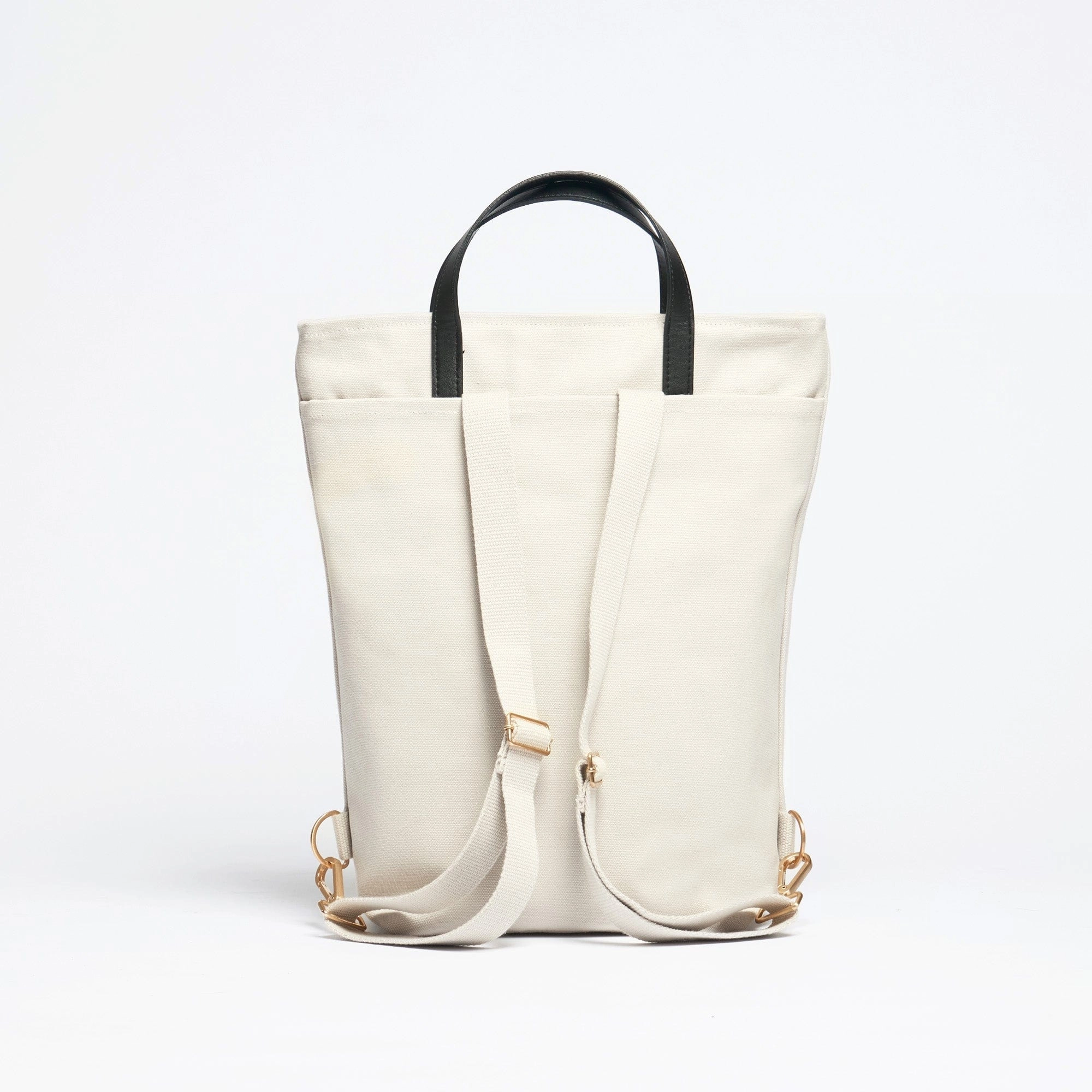 Natural Cotton Canvas Totepack | Desert Sand