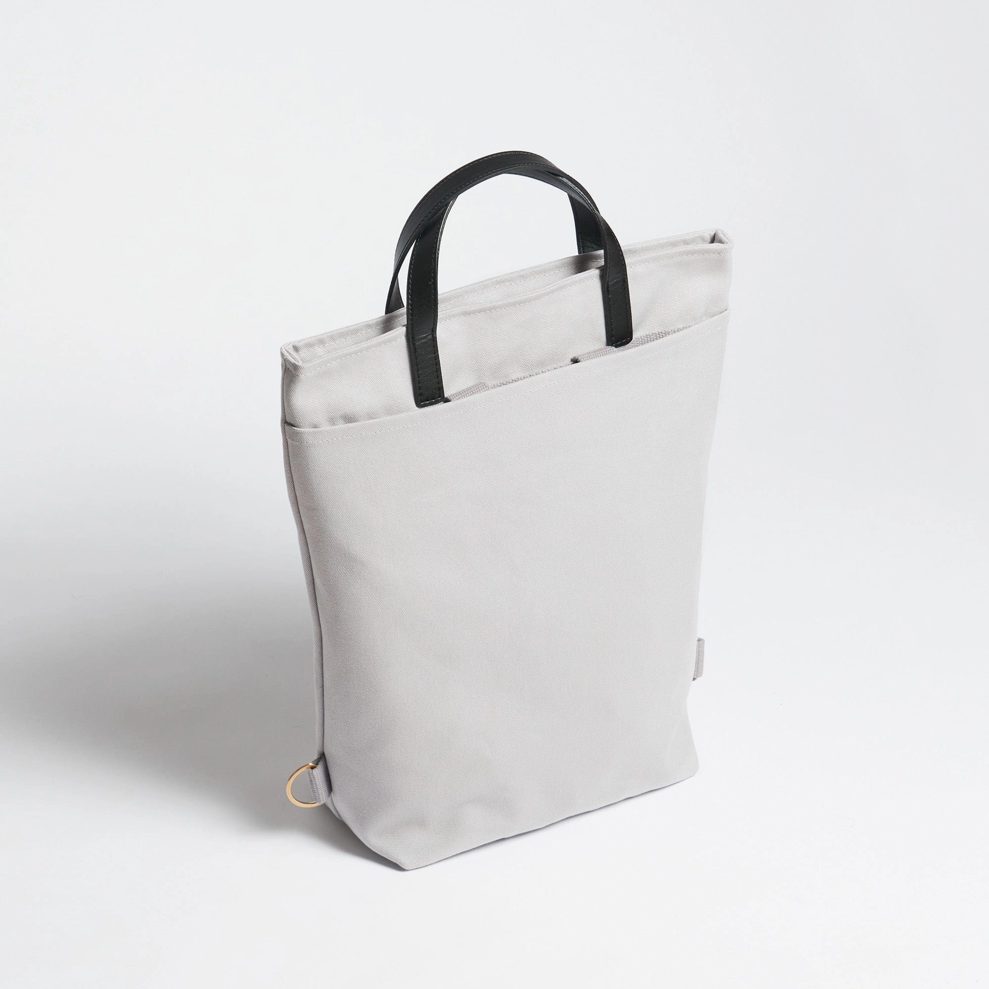 Natural Cotton Canvas Totepack | Dust Grey