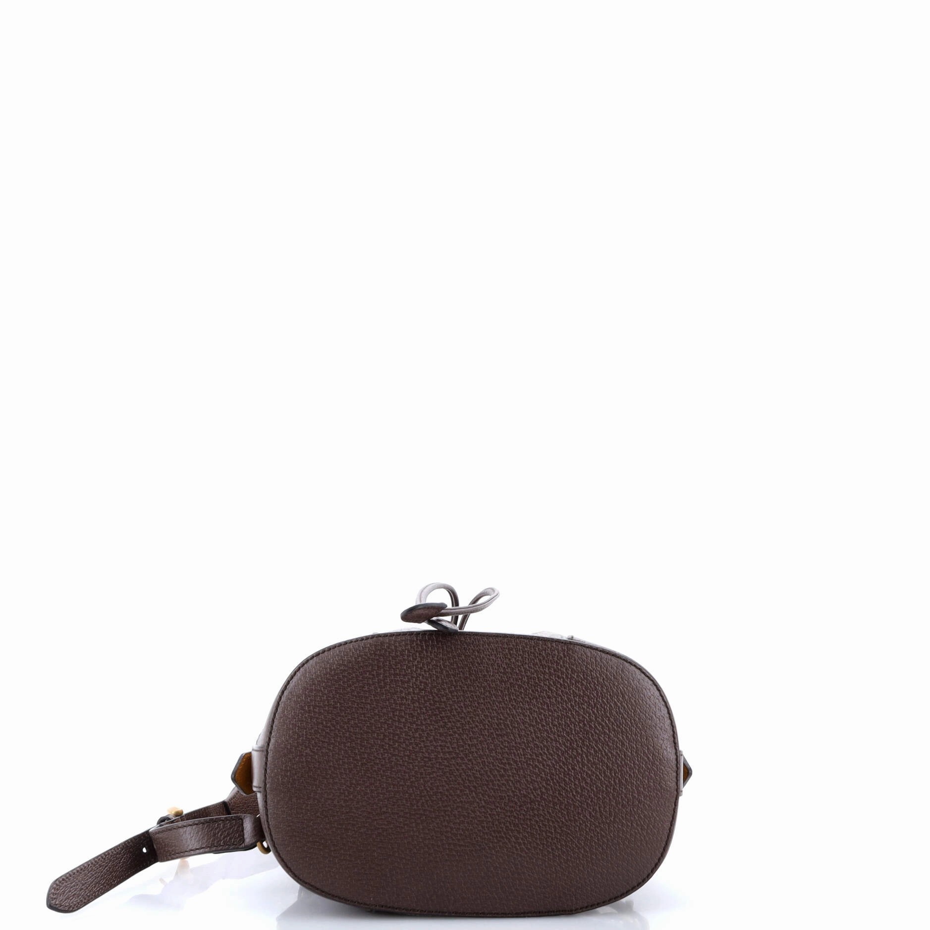 Neo Vintage Drawstring Bucket Backpack GG Coated Canvas Mini