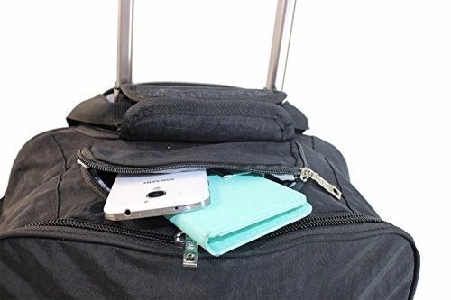 New BoardingBlue Allegiant Air Rolling Free Personal item Under Seat (Black)