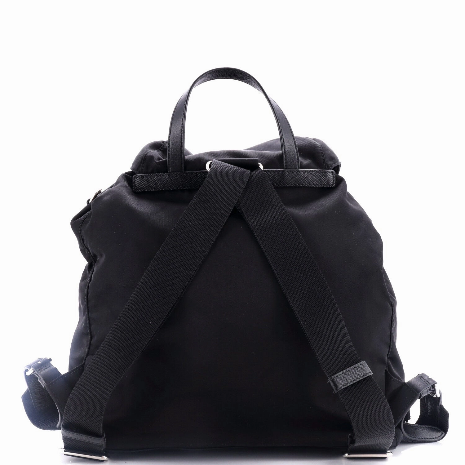 New Vela Backpack Tessuto with Studded Leather