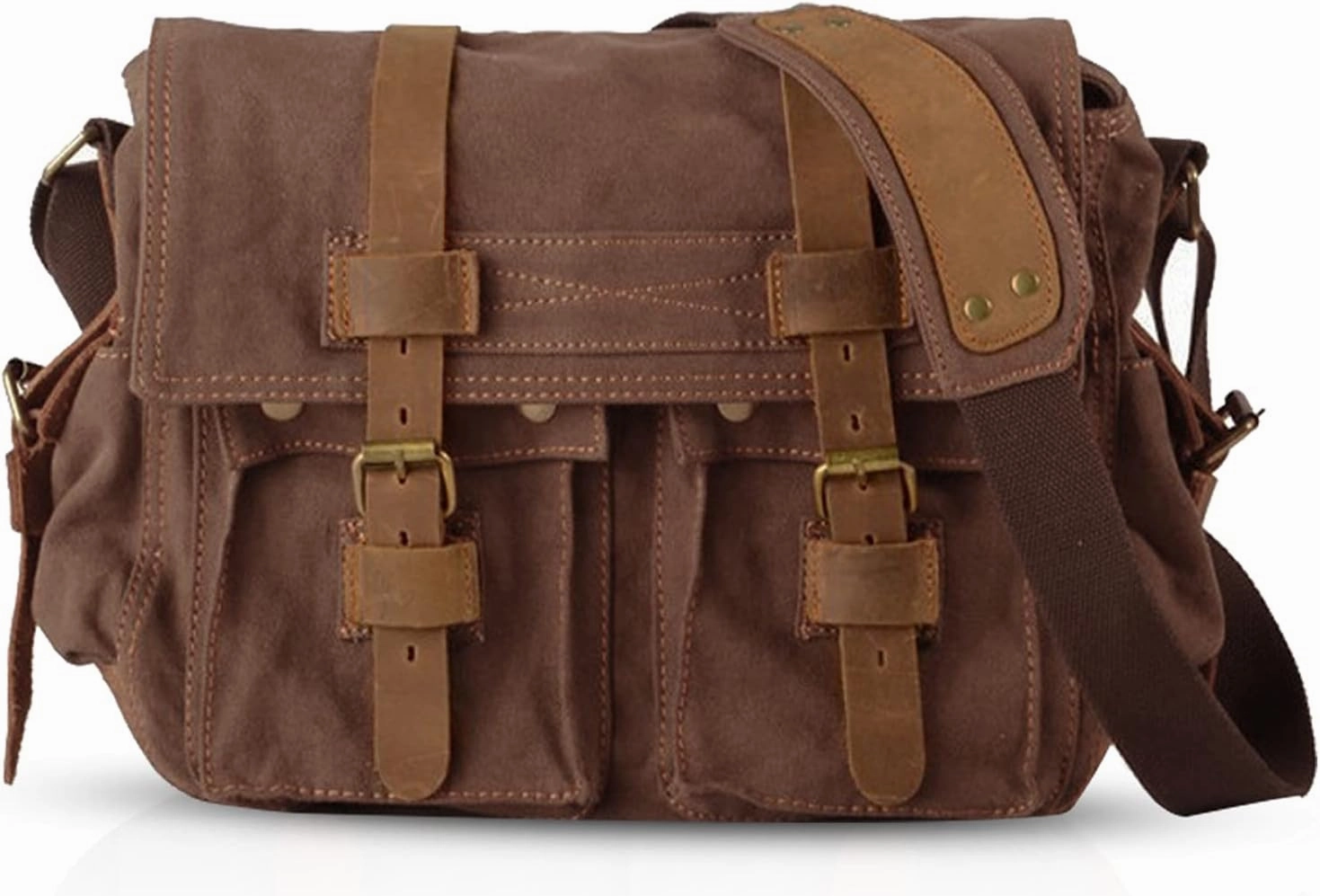 New Vintage Messenger Bag Satchel Bag bag Bookbag Casual Travel Shoulder Bag
