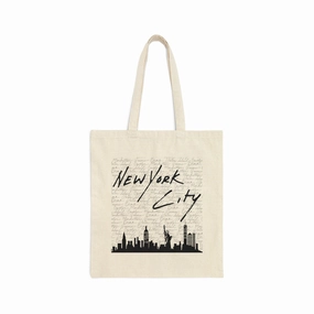 New York City Canvas Tote Bag