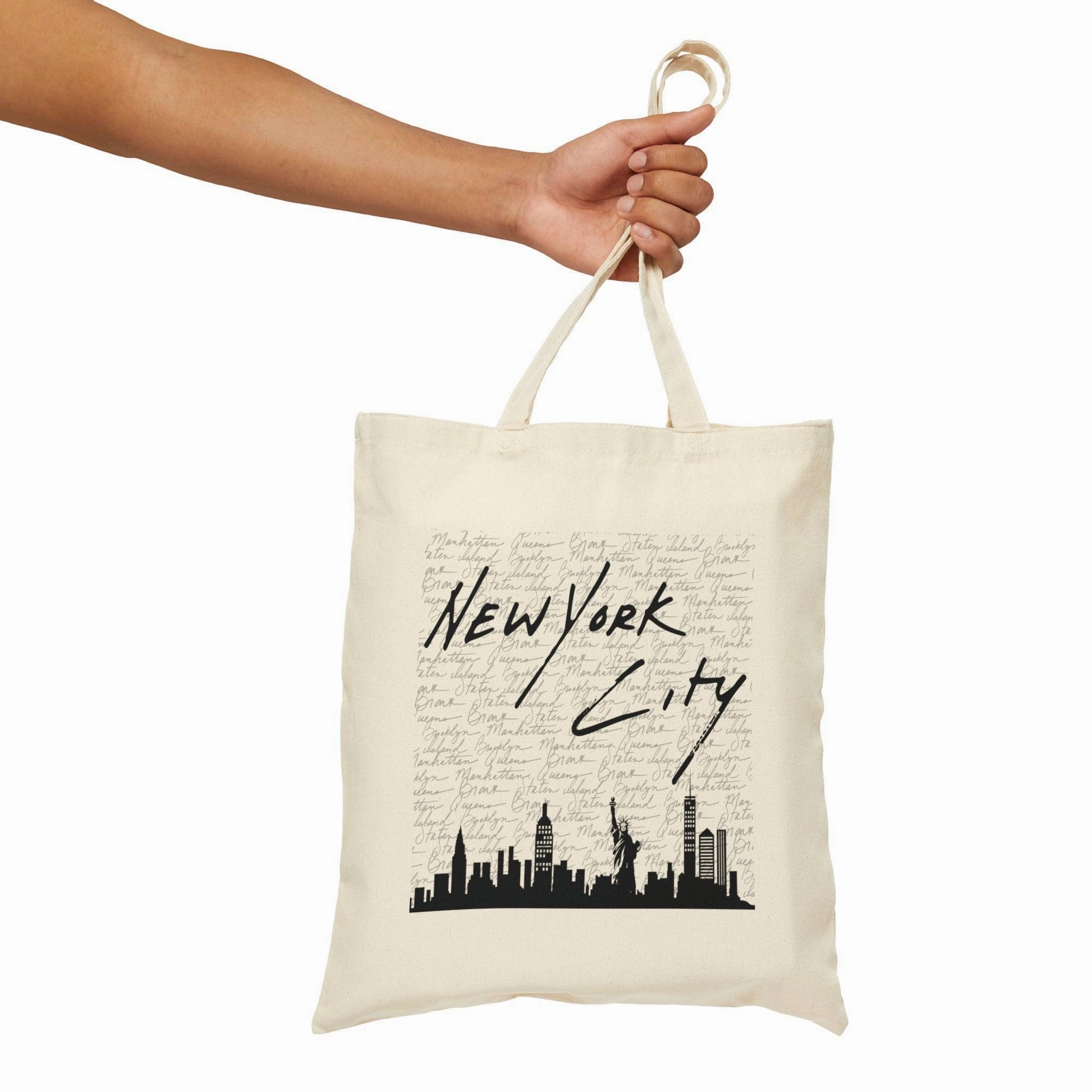 New York City Canvas Tote Bag