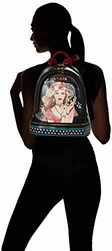 Nicole Lee Women's Multi-Functional [Pink] Smart Lunch Backpack, Insulated Bottom Compartment, Elsa's Dream Catcher, One Size