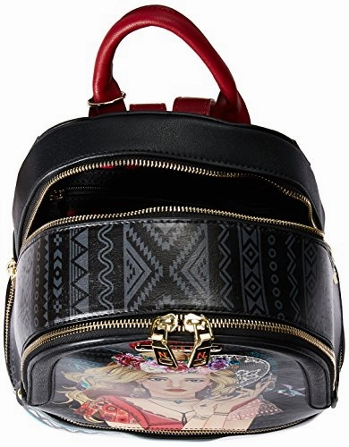 Nicole Lee Women's Multi-Functional [Pink] Smart Lunch Backpack, Insulated Bottom Compartment, Elsa's Dream Catcher, One Size