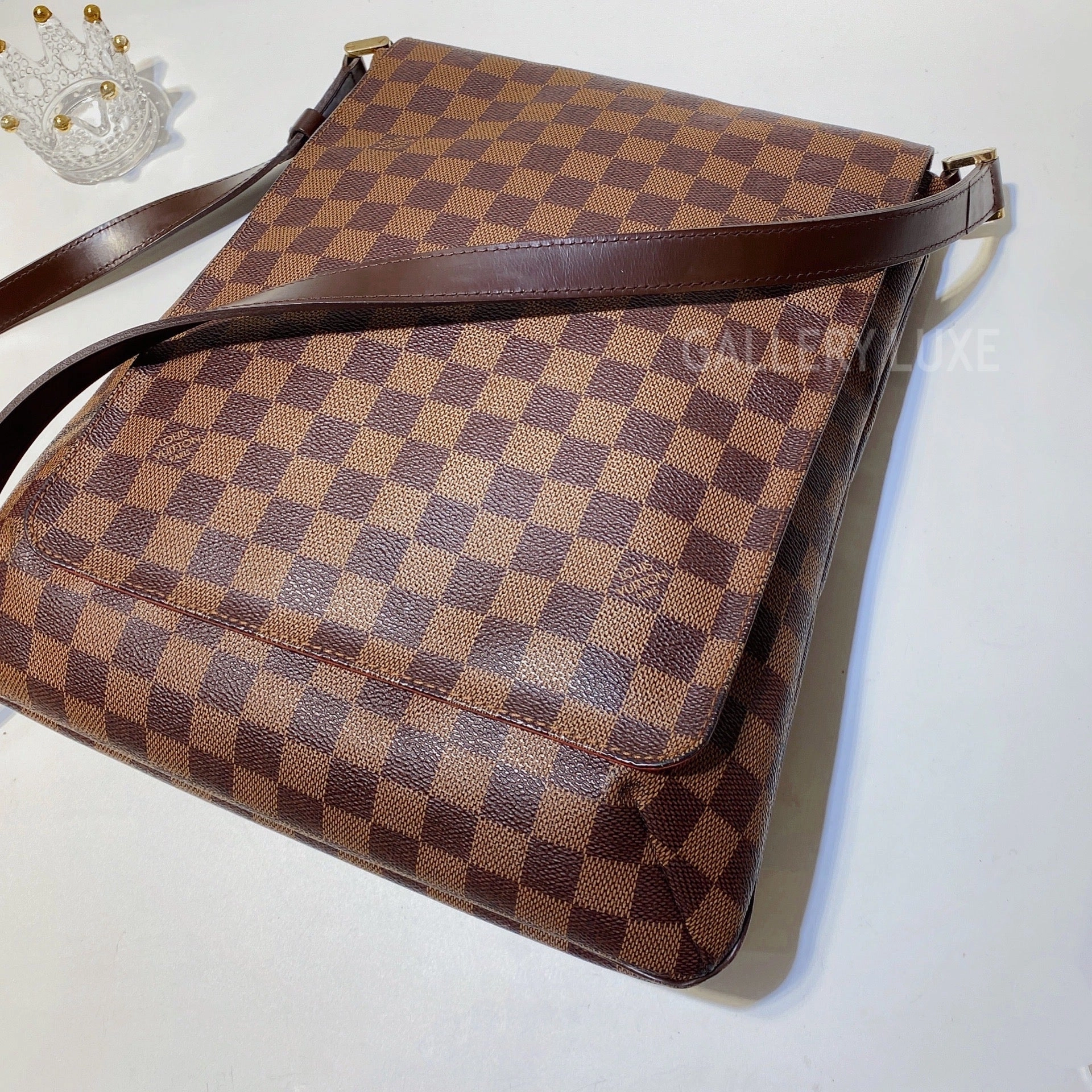 No.2990-Louis Vuitton Musette Large Shoulder Bag