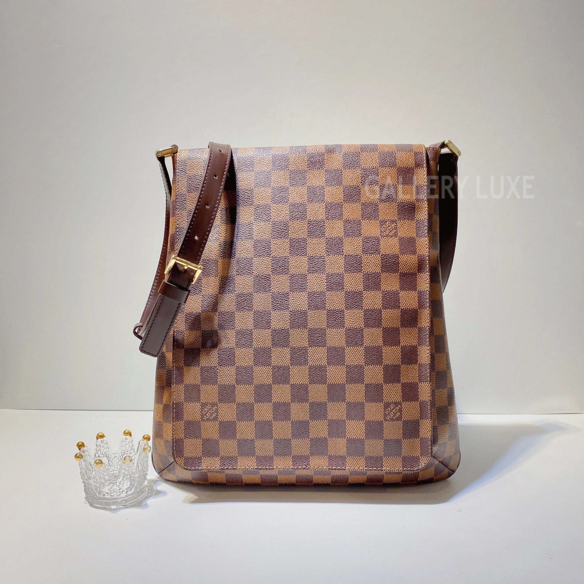 No.2990-Louis Vuitton Musette Large Shoulder Bag