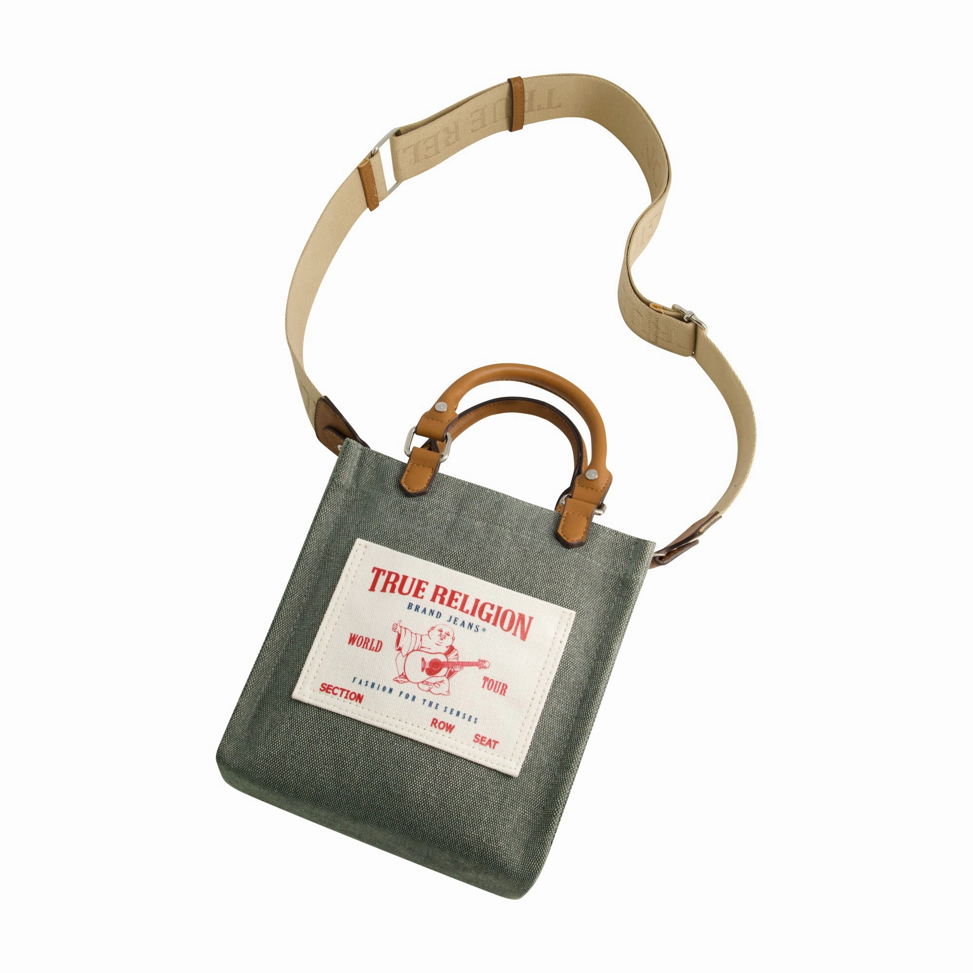 NORTH-SOUTH BUDDHA POCKET TOTE