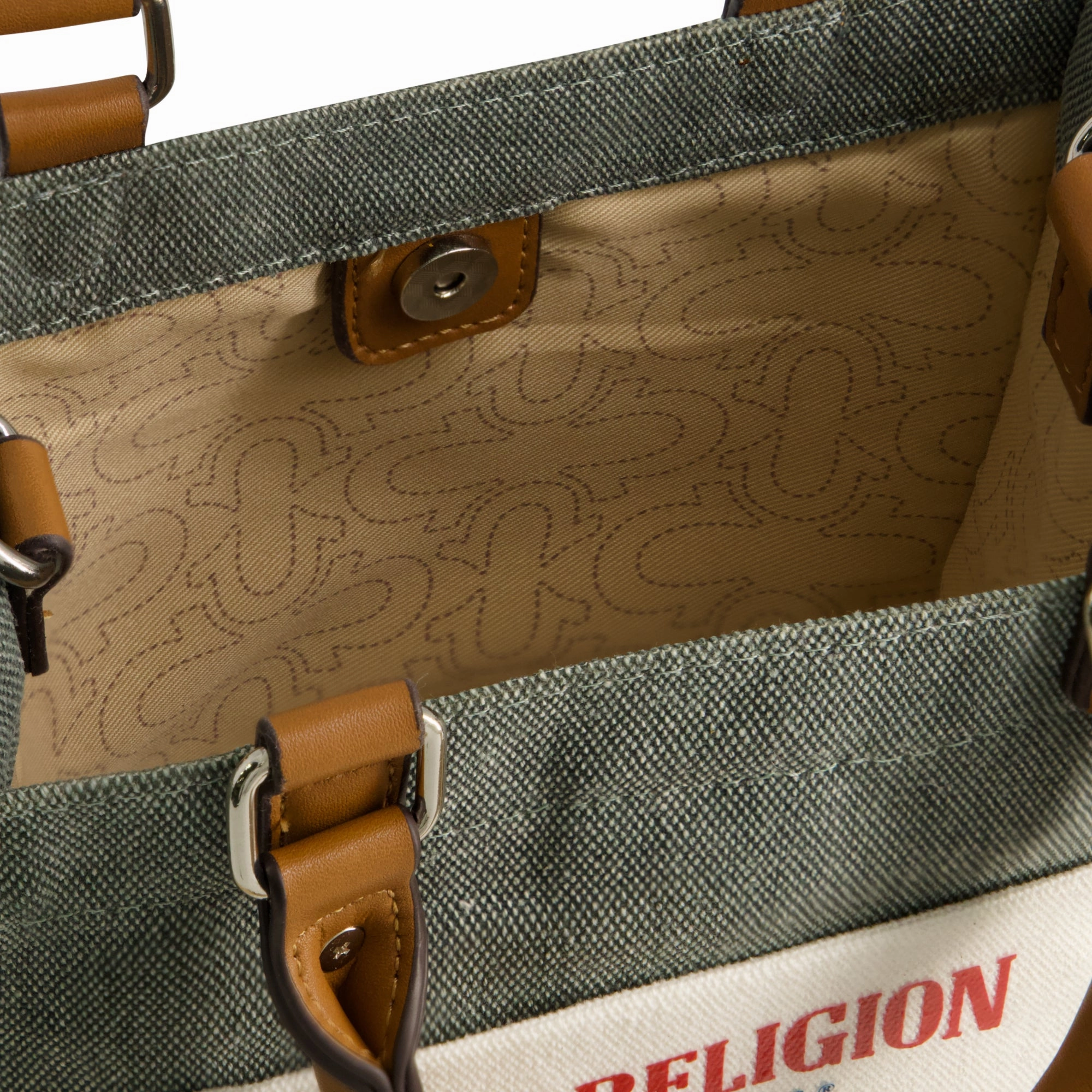 NORTH-SOUTH BUDDHA POCKET TOTE