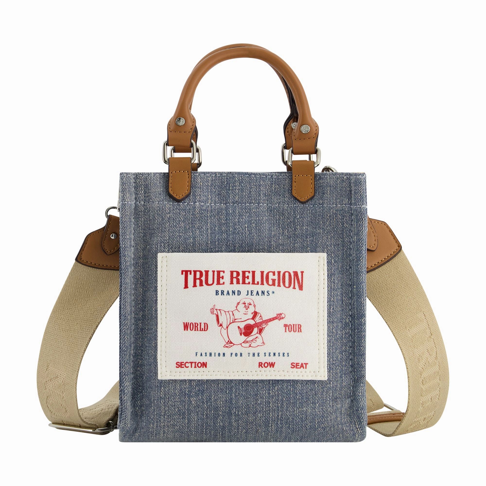 NORTH-SOUTH BUDDHA POCKET TOTE