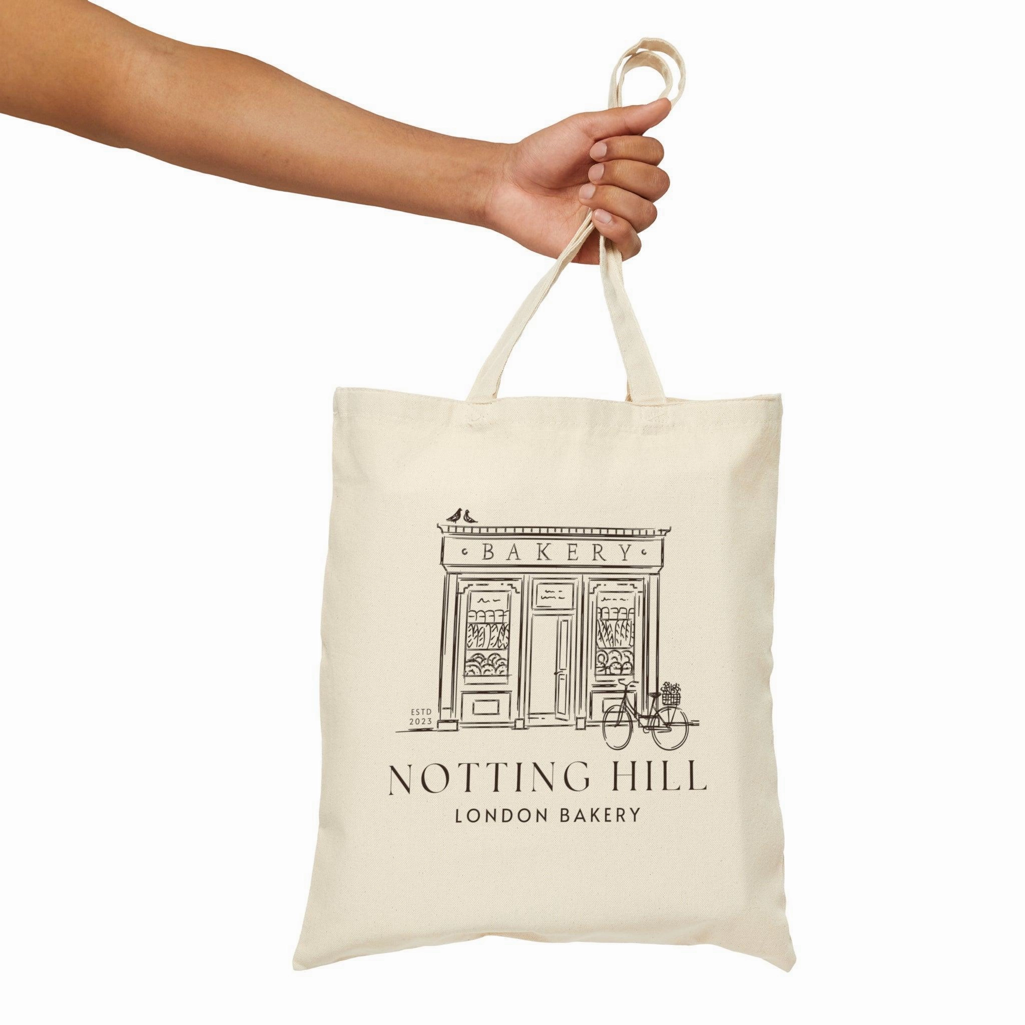 Notting Hill London Bakery Canvas Tote Bag
