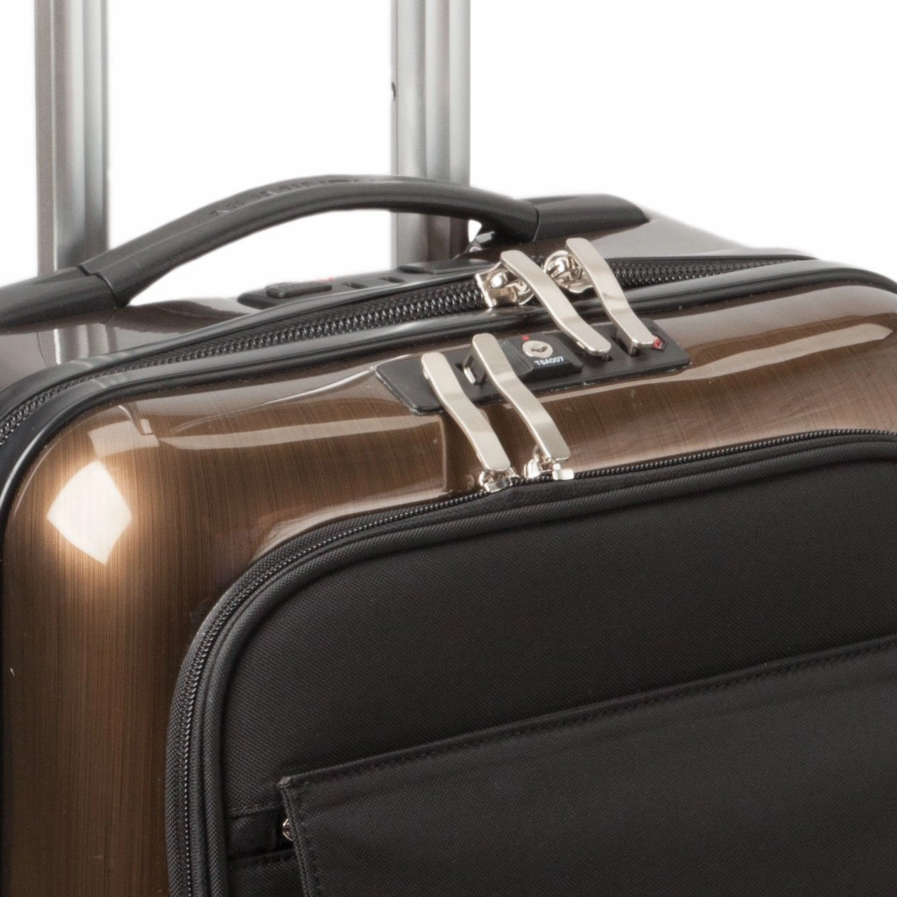 Numinous London Smart Executive 20" Cabin Luggage Case, Gold Brush