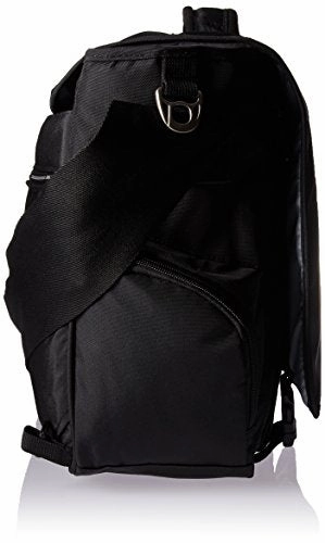 Obersee Madrid Convertible Diaper Backpack Messenger Bag, Black
