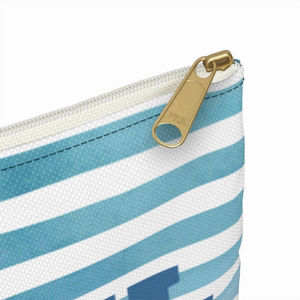 Ocean Blue | Striped Tote Bag