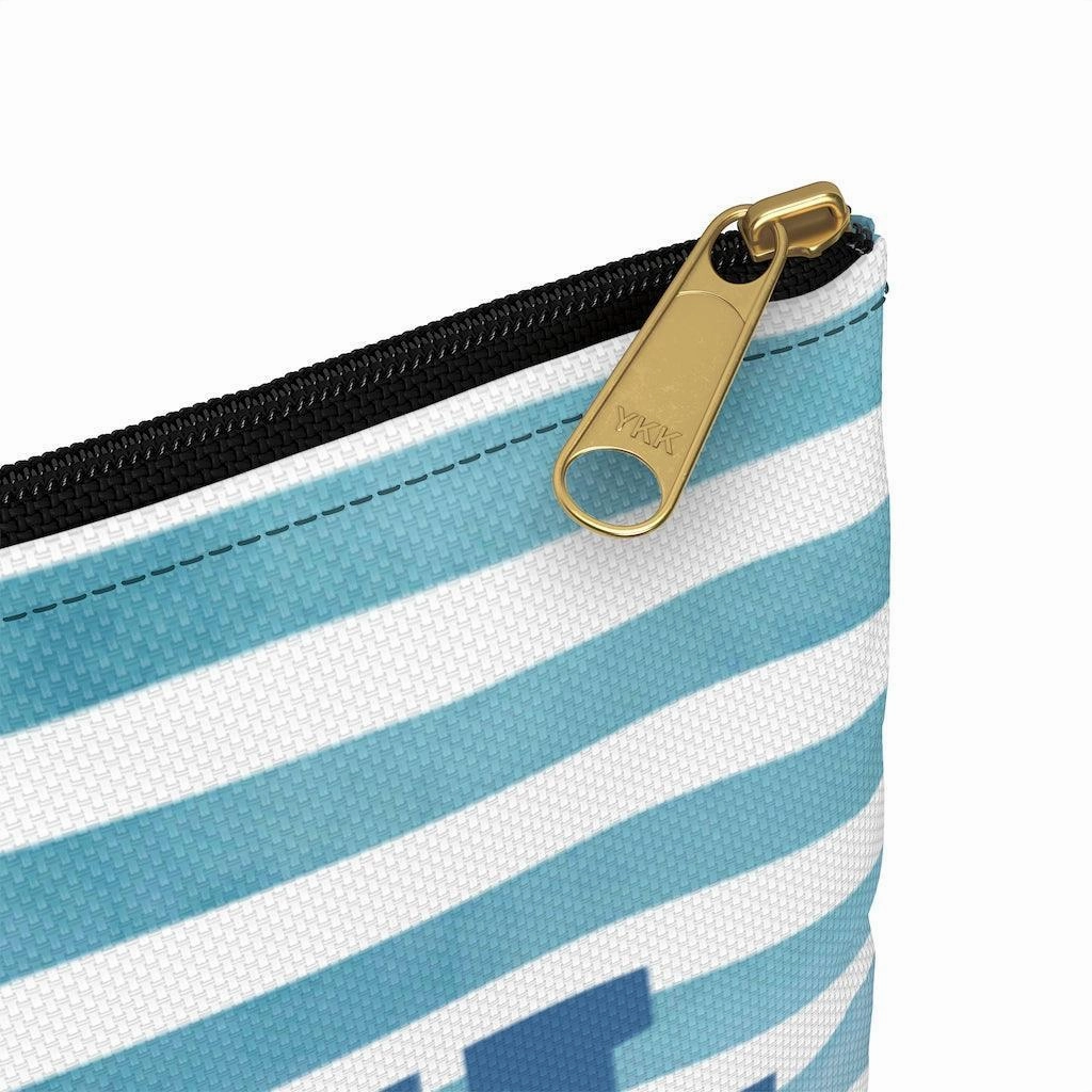 Ocean Blue | Striped Tote Bag
