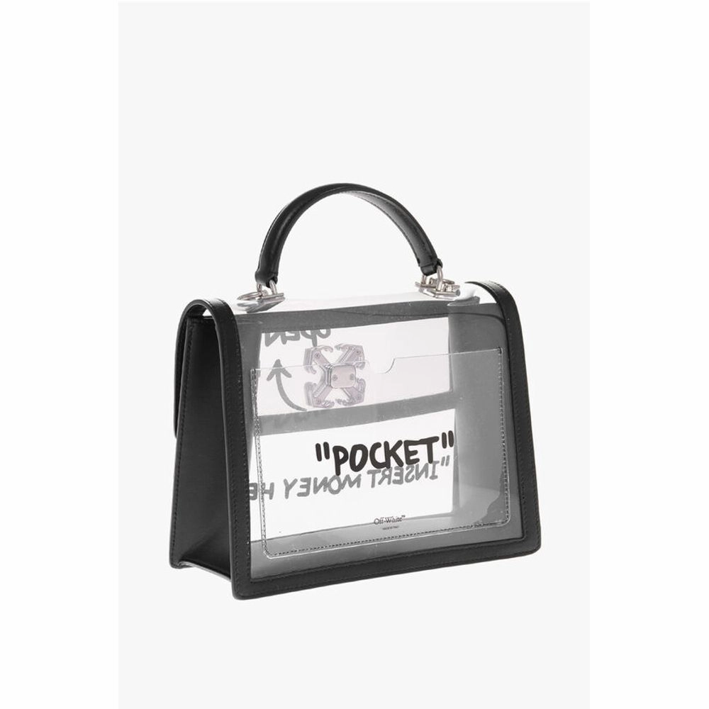 Off- LeaWomen'sher and See-Women'shrough Pvc JIWomen'sNEY 2. Handbag wiWomen'sh Women's T