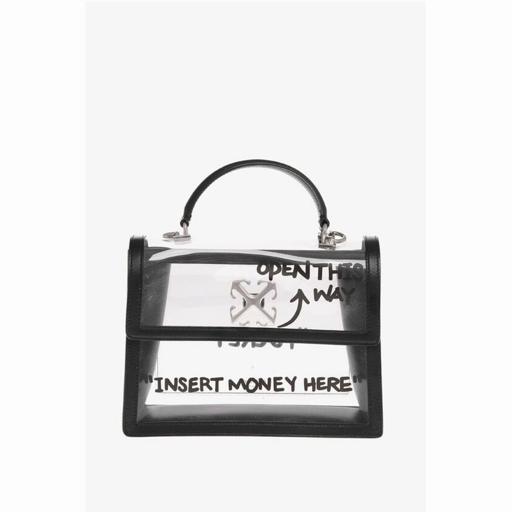 Off- LeaWomen'sher and See-Women'shrough Pvc JIWomen'sNEY 2. Handbag wiWomen'sh Women's T