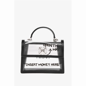Off- LeaWomen'sher and See-Women'shrough Pvc JIWomen'sNEY 2. Handbag wiWomen'sh Women's T