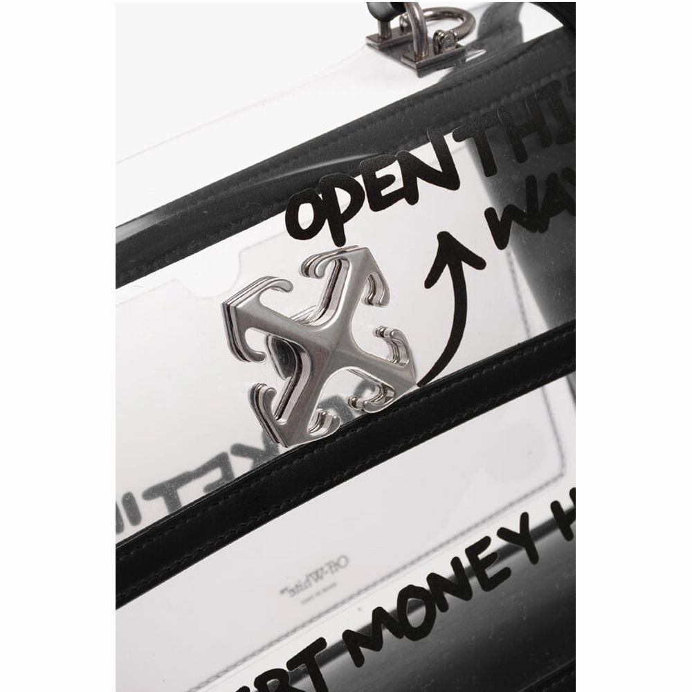 Off- LeaWomen'sher and See-Women'shrough Pvc JIWomen'sNEY 2. Handbag wiWomen'sh Women's T
