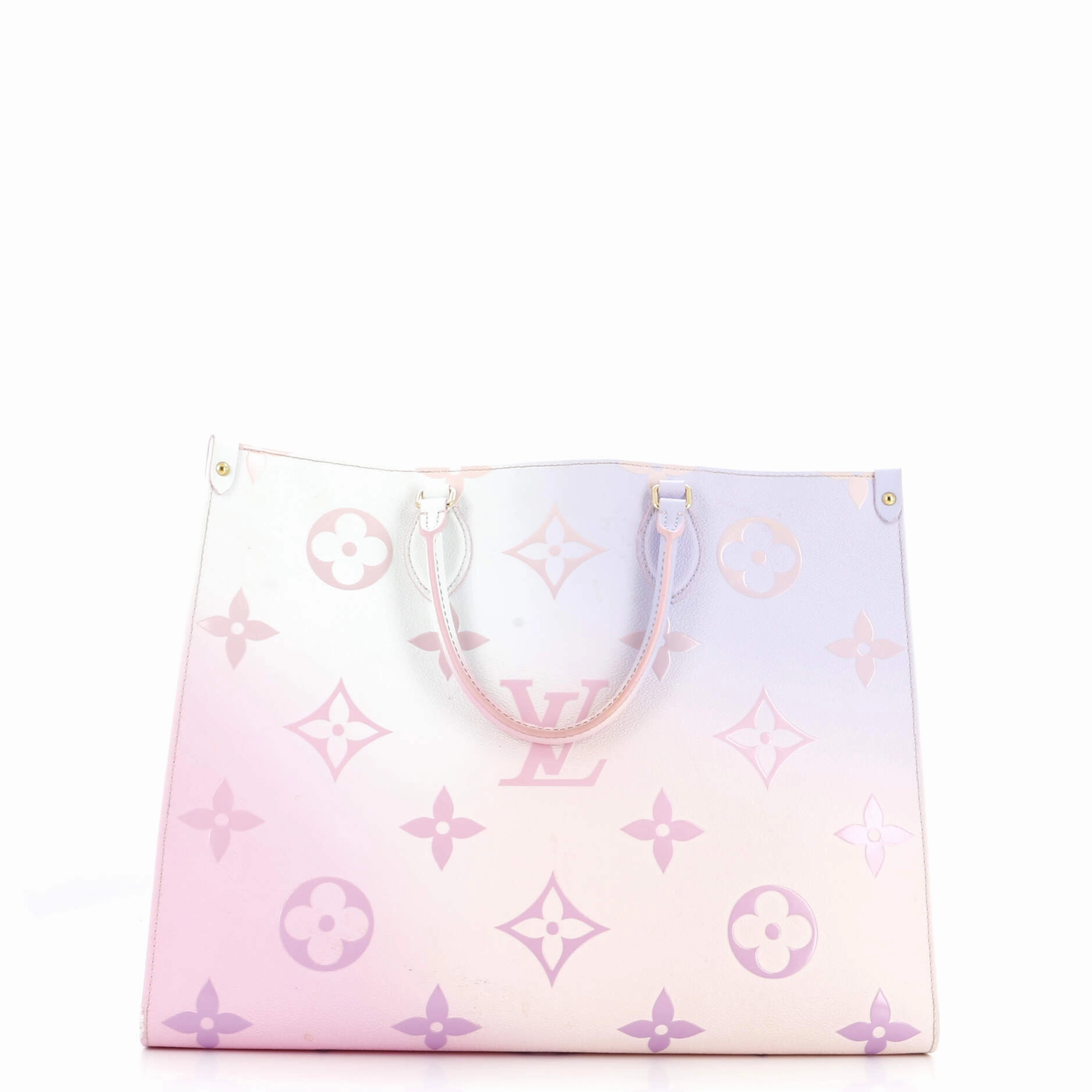 OnTheGo Tote Spring in the City Monogram Giant Canvas GM