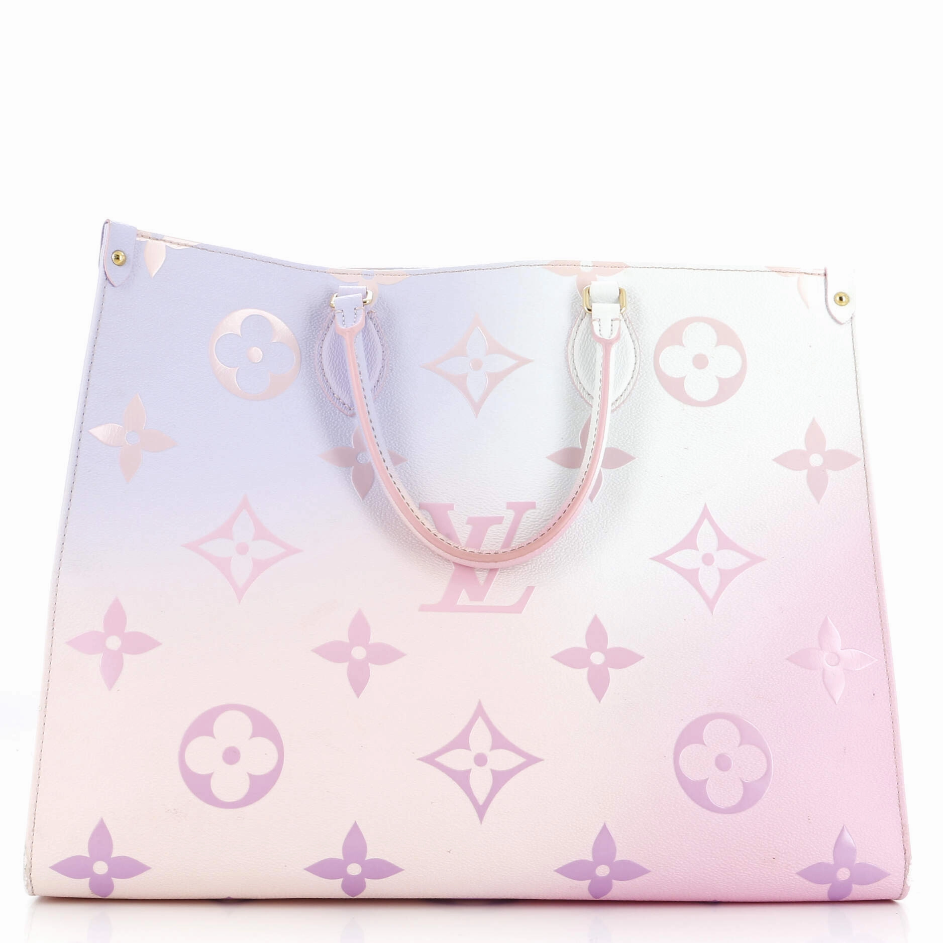 OnTheGo Tote Spring in the City Monogram Giant Canvas GM