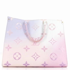 OnTheGo Tote Spring in the City Monogram Giant Canvas GM
