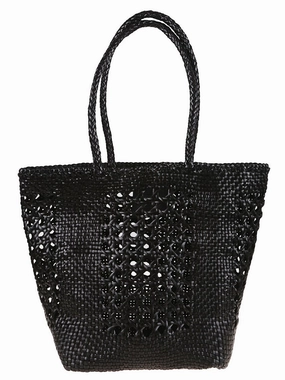 Open Cannage Weave Basket