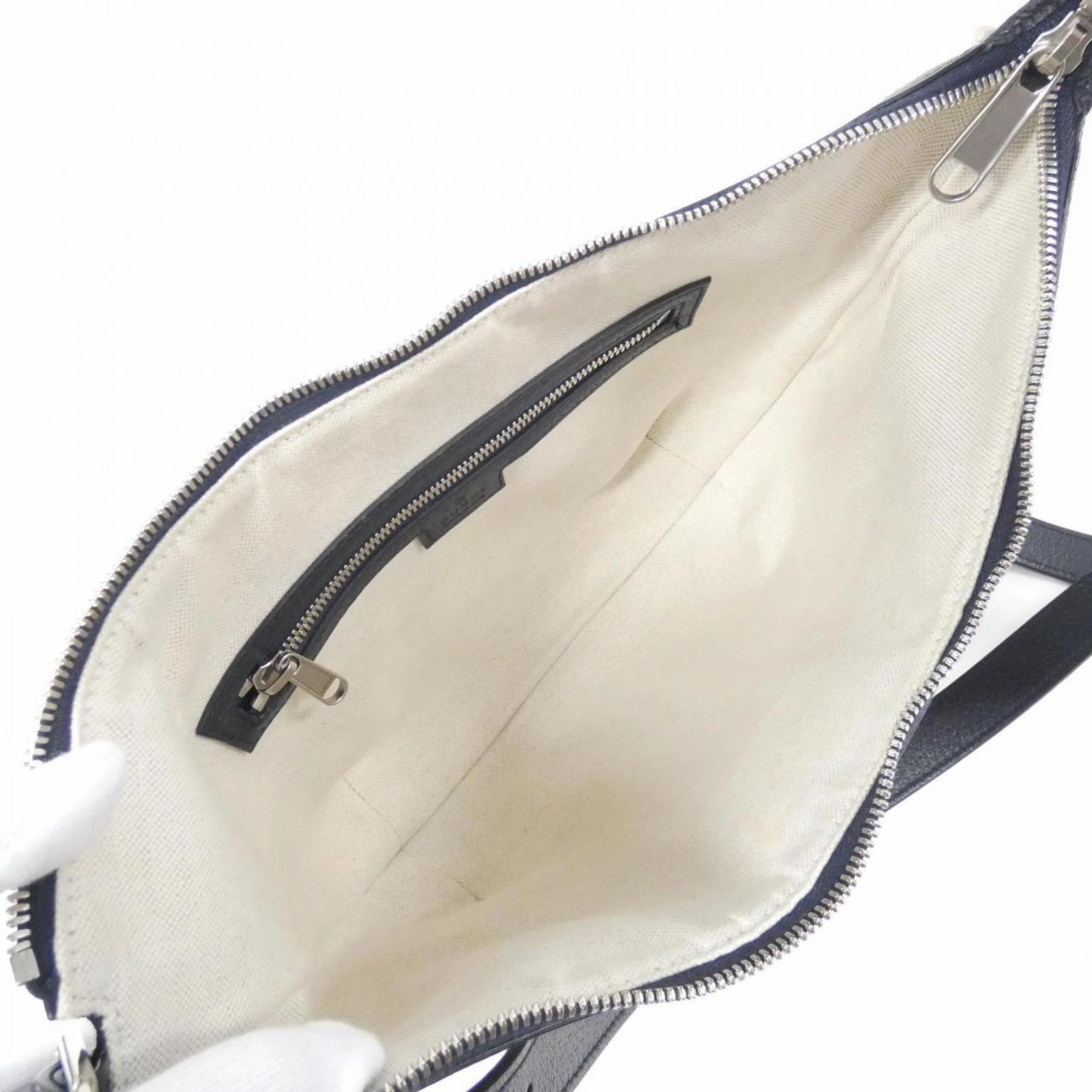 Ophidia Canvas Shoulder Bag with Dust Bag