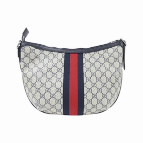 Ophidia Canvas Shoulder Bag with Dust Bag