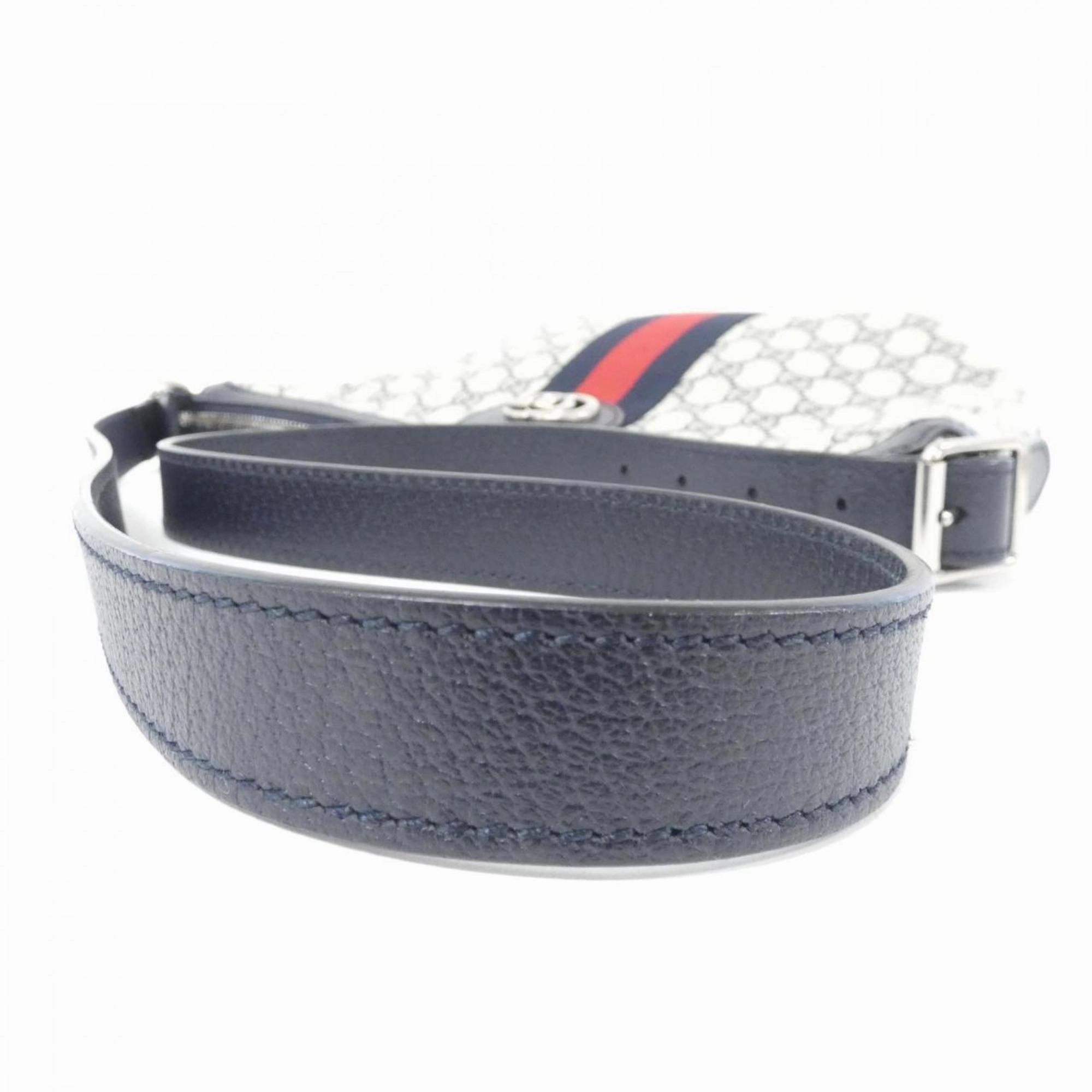 Ophidia Canvas Shoulder Bag with Dust Bag