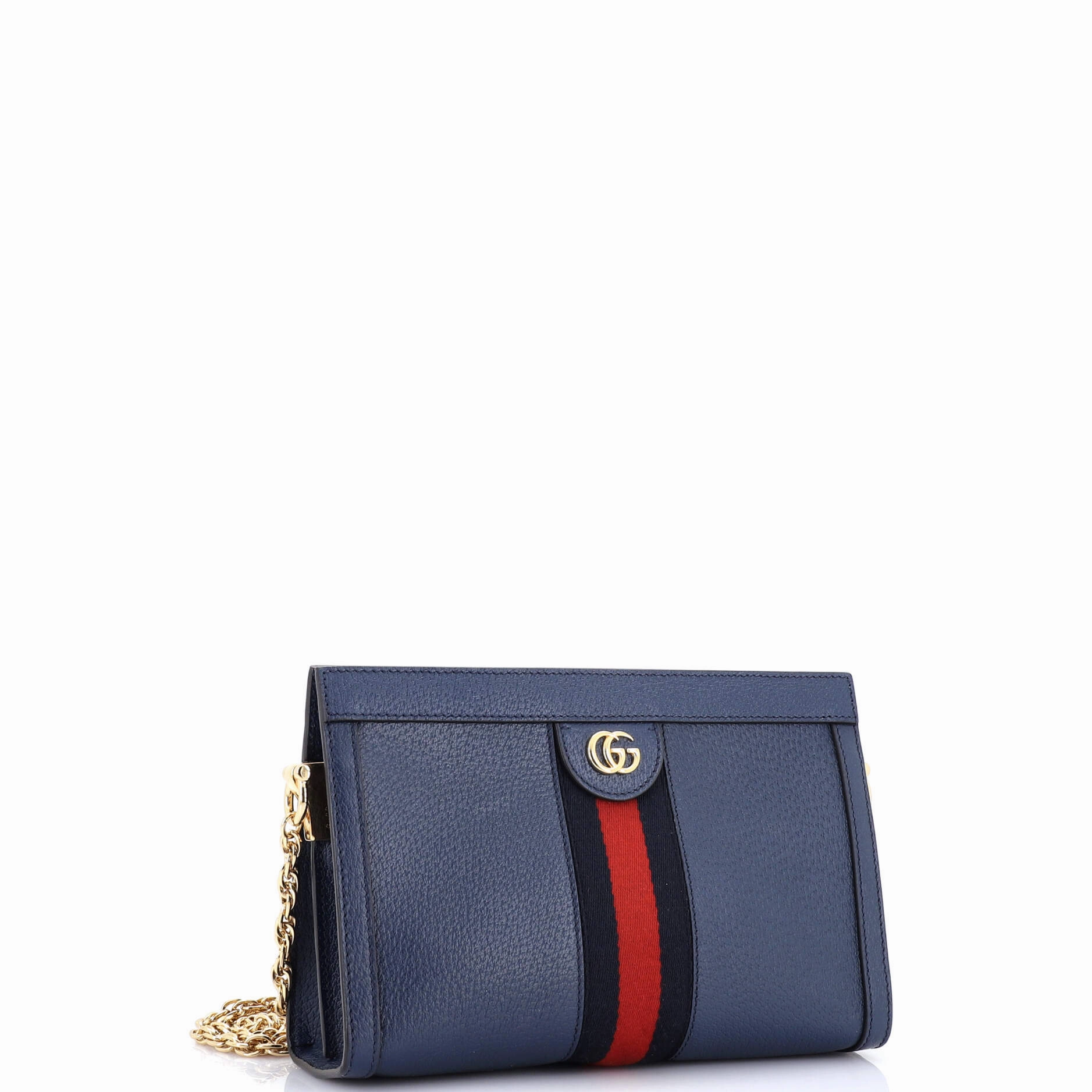 Ophidia Chain Shoulder Bag Leather Small