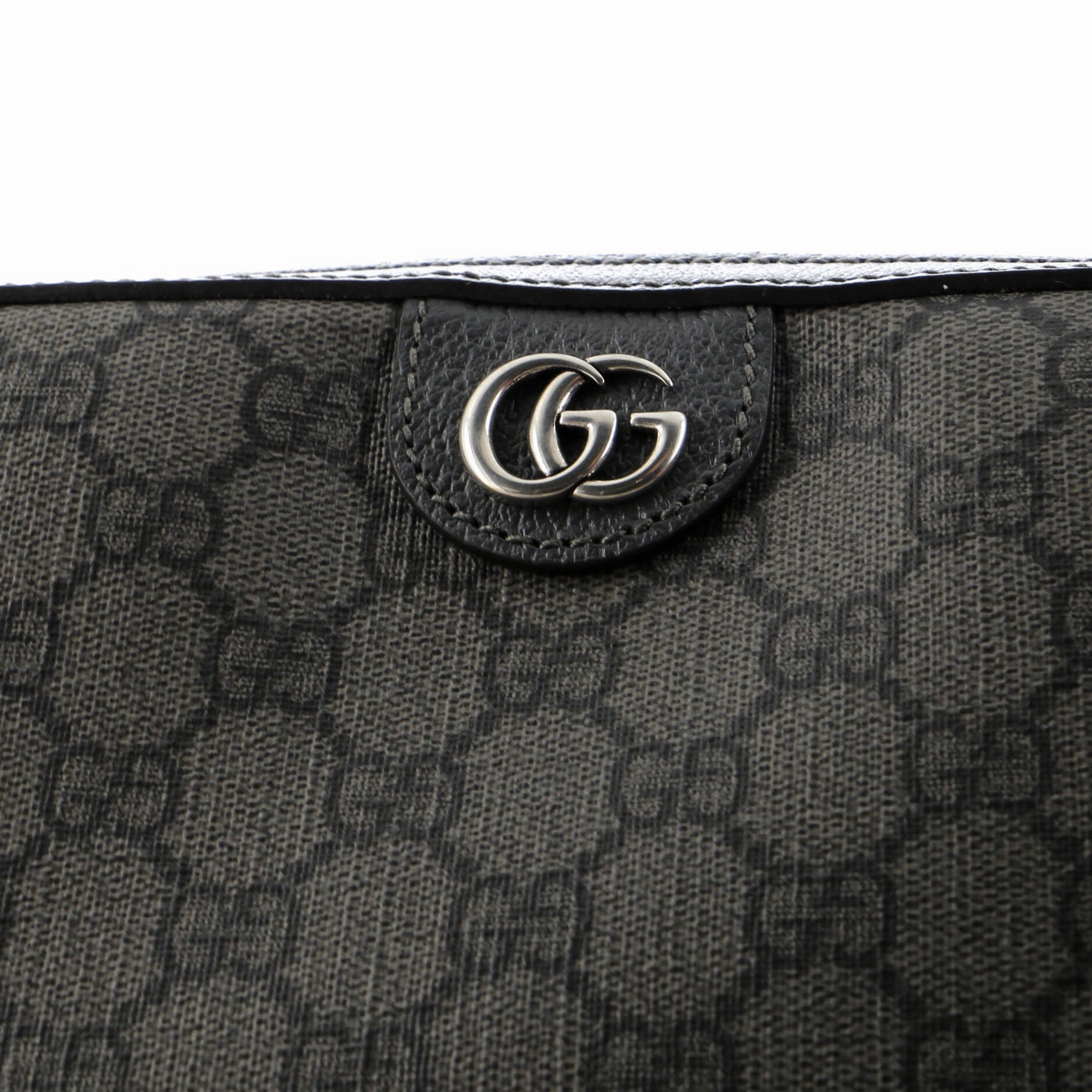 Ophidia Zip Wristlet Shoulder Bag GG Coated Canvas Small