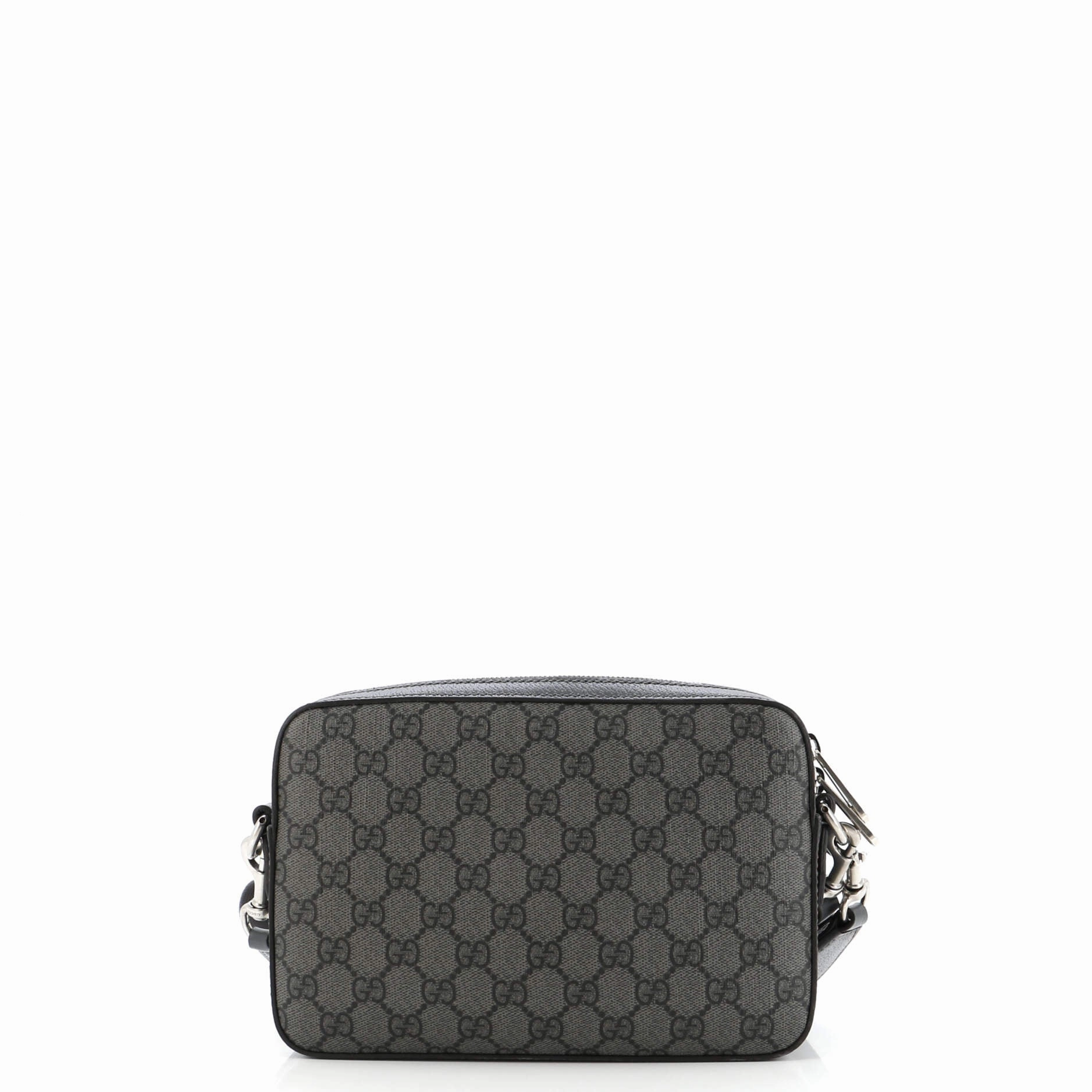 Ophidia Zip Wristlet Shoulder Bag GG Coated Canvas Small