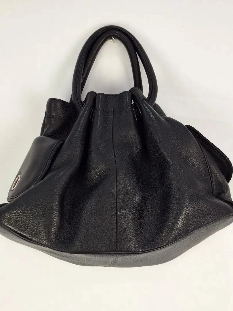 Oroton Soft Leather Medium Drawstring Style Bag