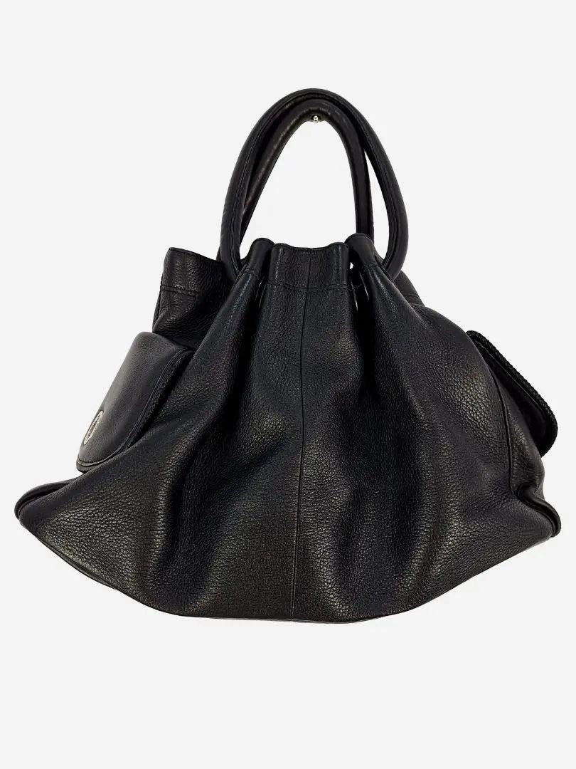 Oroton Soft Leather Medium Drawstring Style Bag